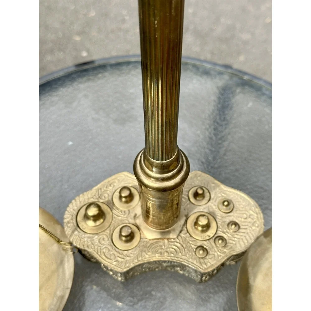 Gilt Bronze Brass Apothecary Scale with Snakes & Serpent Decoration Antique VTG